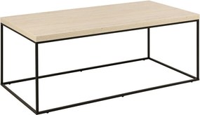 Tavolino beige con piano in marmo 55x110 cm Barossa - Actona