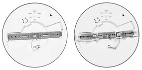 Ecolite WPCB2-24W/HF/CR - Pannello LED con sensore LEXA LED/12/18/24W/230V