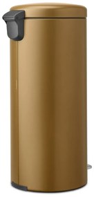 Cestino per la spazzatura color ottone in acciaio con pedale 30 l NewIcon – Brabantia