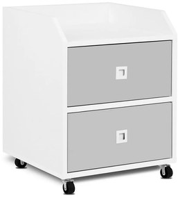 Contenitore per bambini MIRUM 54,2x42,4 cm bianco/grigio