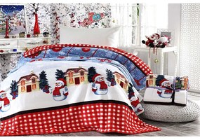 Coperta in misto cotone a tema natalizio 150x200 cm – Mila Home