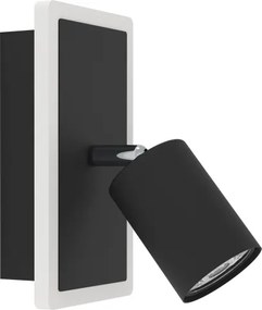 Eglo 901634 - Faretto da parete LED RIMBOCCHI LED/7W/230V nero