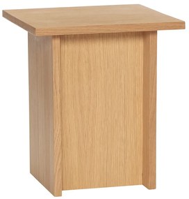 Tavolo pieghevole in rovere 35x35 cm Straight - Hübsch