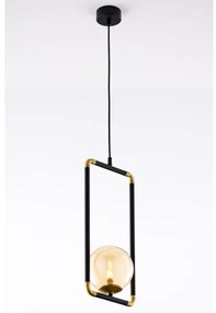 Jupiter 2024 - Lampadario a sospensione con filo ZAFRA 1xG9/10W/230V nero/oro/beige