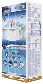 Bestway Telaio Piscina Fuori Terra Rotonda Hydrium 360x120 cm