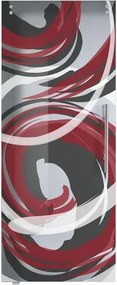 Anta per porta scorrevole esterno muro Energy in vetro multicolore, L 88 x H 215 cm spessore 10 mm, apertura sinistra