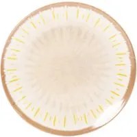 Piatto frutta 23 cm in melammina beige Soler