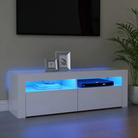 Mobile Porta Tv Con Luci Led Bianco 120x35x40 Cm /