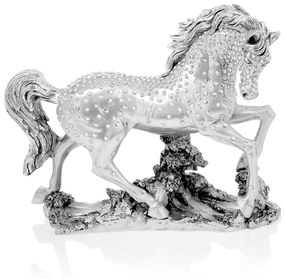 Statua “Cavallo Arabo” cm.37x15x30h.