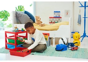 Organizer per giochi da bambini rosso in plastica 35x33x38 cm Storage – LEGO®