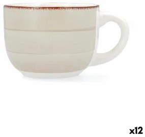 Tazza Quid Vita Morning Ceramica Beige 470 ml (12 Unità)