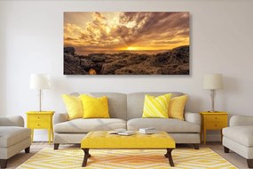 Quadro su tela – Scogliere del mare