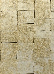 Arte International Carta da parati Gilded Heritage - Warm Silver