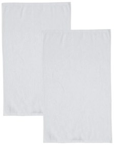 Set di asciugamani con asciugatura rapida e tipo terry bianchi in cotone 2 pz 90x140 cm Quick Dry – Catherine Lansfield