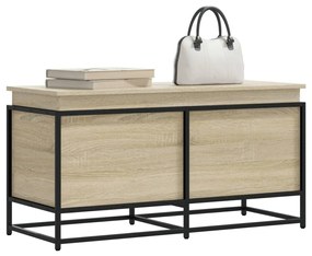 Contenitore Con Coperchio Rovere Sonoma 100x40x51,5 Truciolato /
