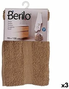 Telo da bagno Cammello 70 x 130 cm (3 Unità)