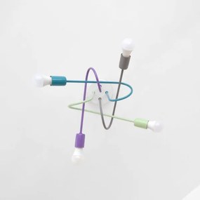 Plafoniera LED OXFORD 4xE27/10W/230V