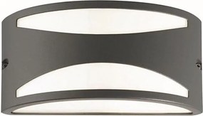 Ideal Lux - Applique da esterno REX 1xE27/60W/230V IP44 antracite