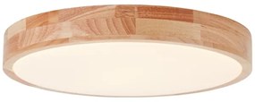 Brilliant - Plafoniera LED SLIMLINE LED/22W/230V Ø 39 cm, legno di gomma