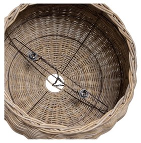 Lampada a sospensione in rattan naturale Mooze, ø 80 cm Moza - WOOOD