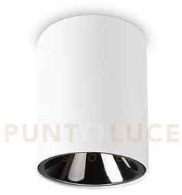 Lampada da soffitto nitro pl 15w round bianco