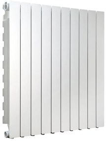 Radiatore acqua calda PRODIGE MODERN in alluminio, 10 elementi, interasse 800 mm, bianco