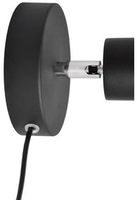 Luce Spot da parete TUNE 1xE27/20W/230V nero