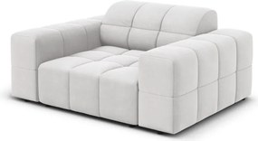 Poltrona Chicago in velluto - L124 cm