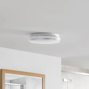 Plafoniera Sinovu Arcchio, Cromo / Argento, Bagno, Metallo, Moderno, Plafoniera