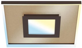 Plafoniera LED Frame dorato IP20 cct da bianco caldo a bianco freddo con regolazione di temperatura, 3600 lumen BRILONER