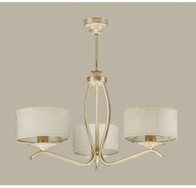 JUPITER 1274-KS3E - Lampadario KASZMIR 3xE27/60W