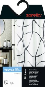 Tenda per doccia 180x200 cm Ribbon – Spirella