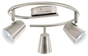Eglo 75219 - Faretto LED TRAVALE 3x GU10/3W/230V, finitura cromo opaco