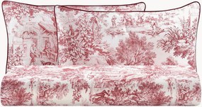 Set di biancheria da letto in percalle di cotone Toile