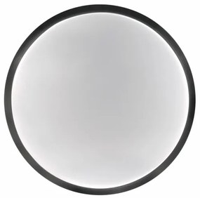 Plafoniera BENEDYKT 2xE27/20W/230V diametro 33 cm nero