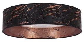 Brilagi - Plafoniera LED VELVET STAR LED/24W/230V d. 40 cm  nero/rame