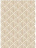 Clarke & Clarke Tapete Chrysler - Rose Gold