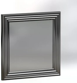 SET 3x Specchio da parete OTTO 40x40 cm argento