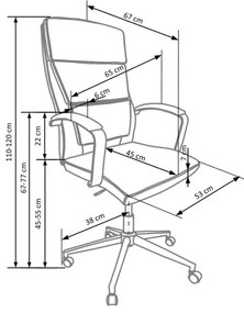 Sedia da ufficio FANU bianca