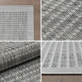Tappeto grigio rotondo per esterni ø 160 cm Giza - Ayyildiz Carpets