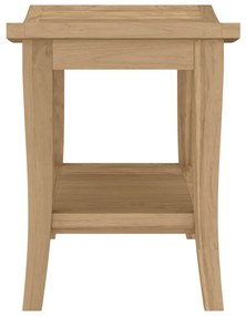 Tavolino da Bagno 50x35x45 cm in Legno Massello di Teak