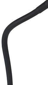 Lampada da terra nera con LED dimmerabile a 5 livelli in Kelvin - Botot