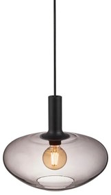 Nordlux - Lampadario a sospensione con filo ALTON 1xE27/60W/230V nero