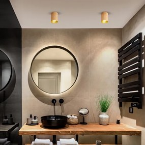 Brilagi - Faretto TRINE 1xGU10/30W/230V decorazioni in rovere