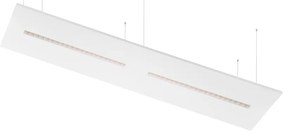 Pannello LED Sospeso 120x30 28W/36W/42W CCT CRI92 con driver Philips Colore Bianco Variabile CCT, Potenza 28W