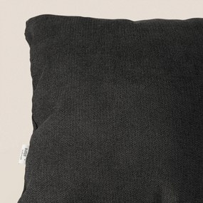 Destiny cuscino disponibile in diversi colori realizzato in tessuto morbido impermeabile T02 nero