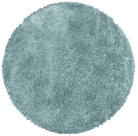 Tappeto rotondo blu ø 120 cm Fluffy - Ayyildiz Carpets