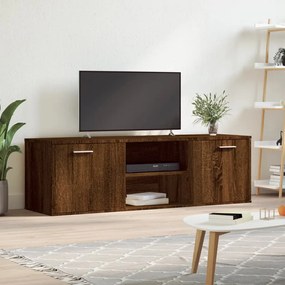 Mobile Porta Tv Rovere Marrone 120x34x37 Cm Legno Multistrato /