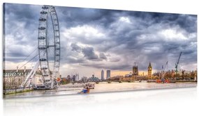 Quadro su tela – Londra unica e il fiume Tamigi