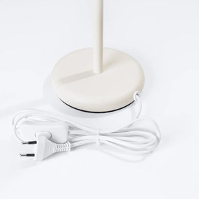 Lampada da tavolo color crema (altezza totale 43 cm) Gleam – Sollux